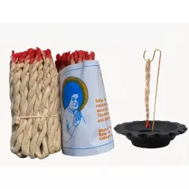   Nepáli Füstölő Kötél Satya Sai Baba Nag Champa (Égető állvány nélkül)