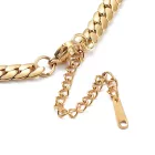 18K Aranyozott Nemesacél Szív Nyaklánc