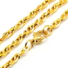 Arany Színű Nemesacél Nyaklánc