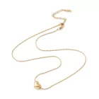 Arany Színű Nemesacél Szív Nyaklánc