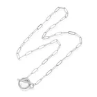 Ezüst Színű Nemesacél Nyaklánc