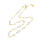 Arany Színű Szintetikus Kagyló Gyöngy Nyaklánc