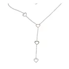 Ezüst Színű Nemesacél Szív Nyaklánc