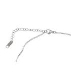 Ezüst Színű Nemesacél Szív Nyaklánc