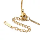 18K Aranyozott Nemesacél Nyaklánc