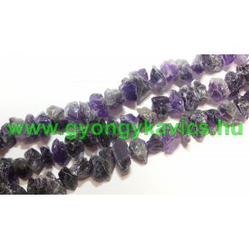 Nyers Ametiszt Ásványgyöngy 14-22x11-21mm