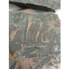 Megkövesedett Páfránylevél Lenyomat Fosszília Egész Kőzetben (1) ~160x130x40mm Pécs Magyarország Jura Kor