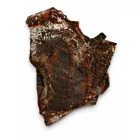 Megkövesedett Páfránylevél Lenyomat Fosszília Kőzetben (7) ~135x100x10mm Pécs Magyarország Jura Kor