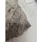 Megkövesedett Páfránylevél Lenyomat Fosszília Kőzetben (8) ~140x100x35mm Pécs Magyarország Jura Kor