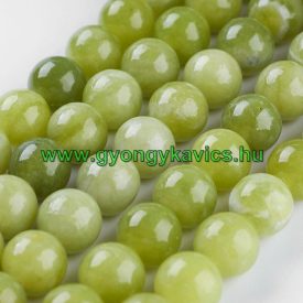 Peridot Ásványgyöngy 10mm