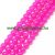Pink Rózsaszín Üveggyöngy Gyöngyfüzér 8mm
