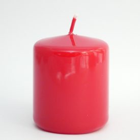Piros Henger Gyertya 7x5,8cm