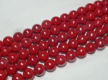 Piros Porcelán Gyöngy 18mm 