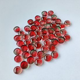 Piros Zöld Üveg Kaboson 6mm