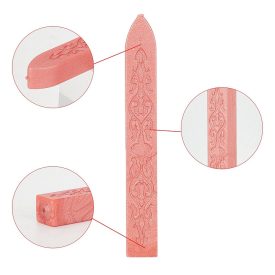   Púder Rózsaszín Színű (20) Viaszrúd Pecsétviasz 9x1,2x1,2cm