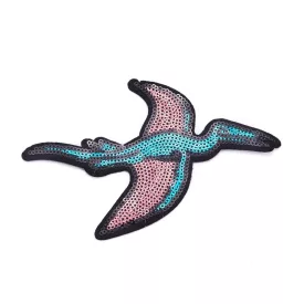   Repülő Dínó Dinoszaurusz Pteroszaurusz Flitteres (45) Vasalható és Felvarrható Felvarró 106x161mm