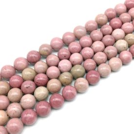 Rodonit Rodokrozit Ásványgyöngy 4mm