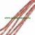 Rodonit Rodokrozit Oszlop Ásványgyöngy Gyöngyfüzér 4-6x2-3mm