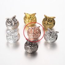   Rózsaarany Színű Bagoly Nyaklánc Karkötő Ékszer Dísz Közdarab 11mm