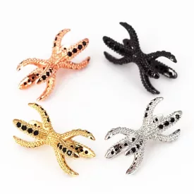   Rózsaarany Színű Fekete Cirkón Cirkónia Strasszos Gyöngy Befogó Nyaklánc Karkötő Ékszer Dísz Közdarab Köztes 24x12mm 8mm-es Gyöngyhöz