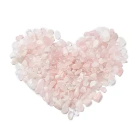 Rózsakvarc (2) Ásványtörmelék 9-15x6-10x3-7mm 20-25g