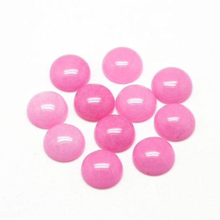 Rózsaszín Jade Kaboson 10mm