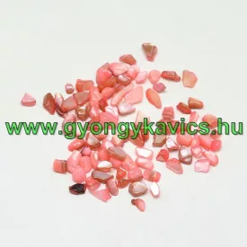 Rózsaszín Kagyló Törmelék 1-10x1-4mm 19-20g