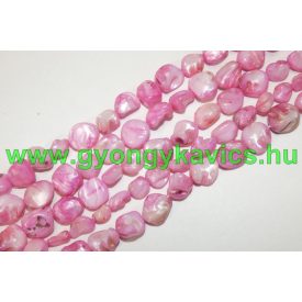 Rózsaszín Kagyló Törmelék Gyöngy 4-18mm