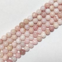 Rózsaszín Opál (1) Ásványgyöngy 6mm 