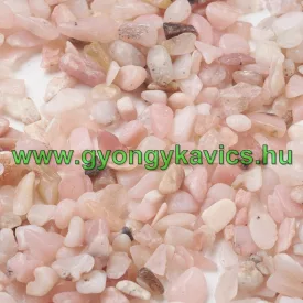 Rózsaszín Opál Ásványtörmelék 3-11x3-5x1-4mm 19-20g