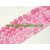 Rózsaszín Pink Tűz Achát Ásványgyöngy 4mm