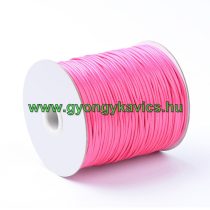 Rózsaszín Pink (121) Viaszolt Kordszál 2.0mm 2mm 1m