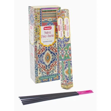 Sandesh Native Palo Santo Szent Fa Illatú Füstölő