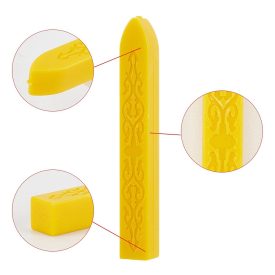 Sárga Színű (14) Viaszrúd Pecsétviasz 9x1,2x1,2cm