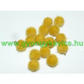 Sárga Pom Pom 12mm