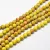 Sárga Tengeri Jáspis Regalit Ásványgyöngy Gyöngyfüzér 10mm
