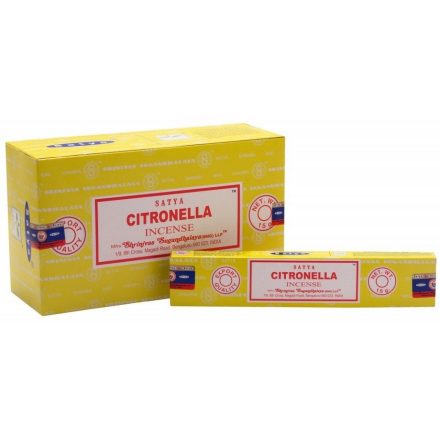 Satya Citronella Illatú Füstölő