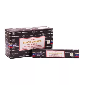 Satya Black Champa Illatú Füstölő