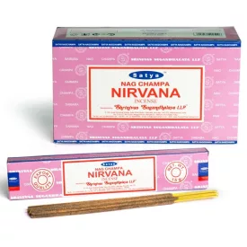 Satya Nirvána Nirvana Illatú Füstölő
