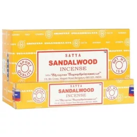 Satya Szantál Szantálfa Sandalwood Illatú Füstölő