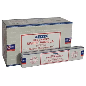 Satya Édes Vanília Sweet Vanilla Füstölő
