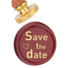 Save The Date Jegyezd Meg A Dátumot Esküvő Eljegyzés Házasságkötés (596) Viaszpecsétnyomó Pecsét Pecsételő 25mm