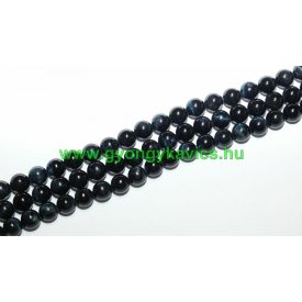 Türkiz Tigrisszem (sötét) Ásványgyöngy 8mm