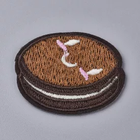   Sütemény Süti Keksz (33) Vasalható és Felvarrható Felvarró 32x42mm