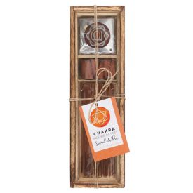   Szakrális Csakra Sacral Chakra Fa Díszdobozos Füstölő Ajándékcsomag