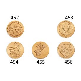   Szarvas Vadász Karácsonyi (455) Viaszpecsétnyomó Pecsét Pecsételő Fej (Nyél Nélkül) 25mm