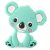 Türkiz Szilikon Koala Maci Medál 90x80mm