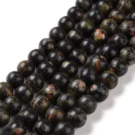 Szilvavirág Jade Ásványgyöngy Gyöngyfüzér 8mm
