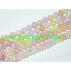 Színes Kvarc Ásványgyöngy 10mm