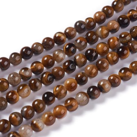 Színes Tigrisszem (5) Ásványgyöngy 4mm